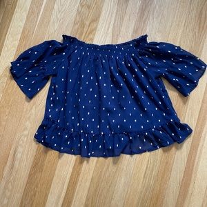 Bardot Celestial Keyhole Top